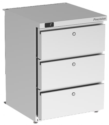 Precision HPU 153 Undercounter 3 Drawer